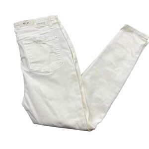 Judy‎ Blue 13/31 NEW w/Tags Skinny Fit Destructed Mid Rise White Denim